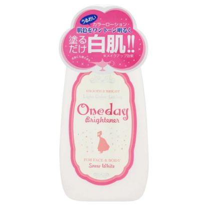 图片 日本Oneday Brightener白肌身體美白乳液120ml 妝前打底 曬後護理