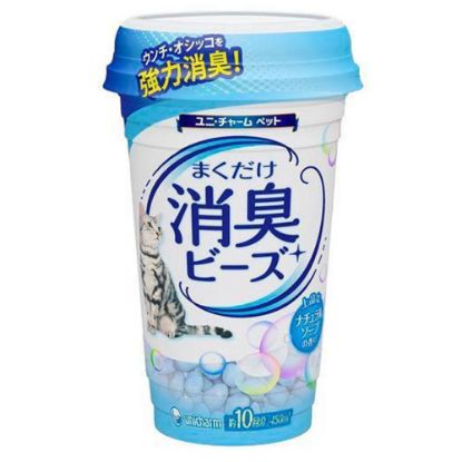 图片 尤妮佳 消臭香珠(浴皂香味) 452ml   约10回份