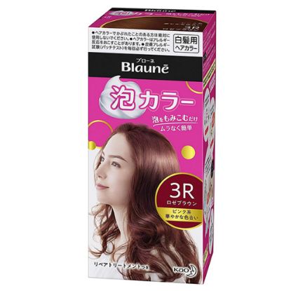 图片 花王KAO Blaune 白发用泡沫染发剂-色号3R