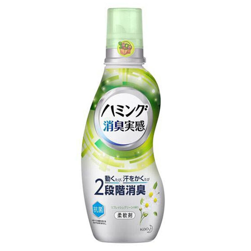 图片 花王KAO  消臭實感 消臭衣物柔軟精  綠色清新香   530ML