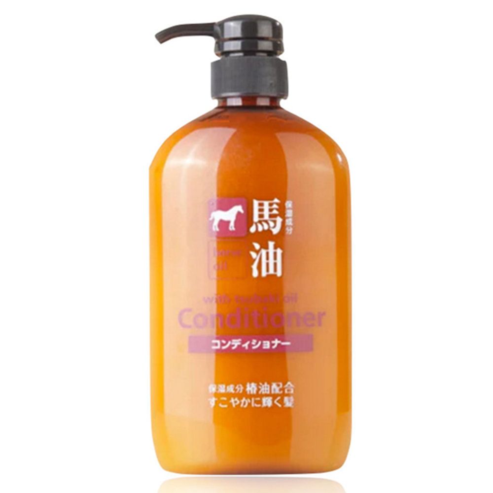 图片 KUMANOYUSHI 熊野油脂 弱酸性马油护发素 600ML