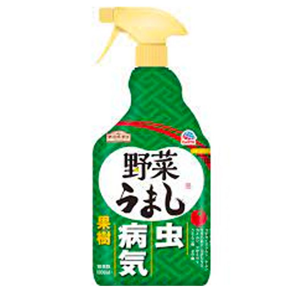 图片 日本安速 花园各类植物（果蔬篇）专用杀虫 杀菌喷雾1000ML （100%植物提取）