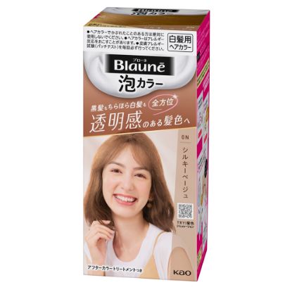 图片 花王KAO Blaune 白发用泡沫染发剂-色号0N 淡雅棕 2023.04