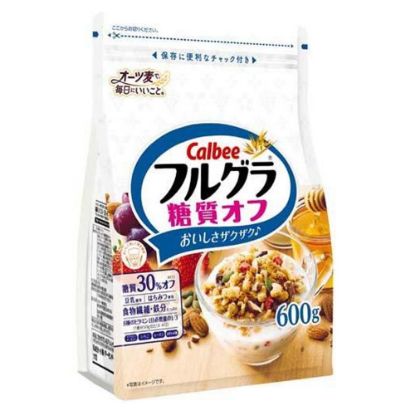图片 日本卡乐B水果谷物营养麦片 减糖600g赏味期限2024.03.22