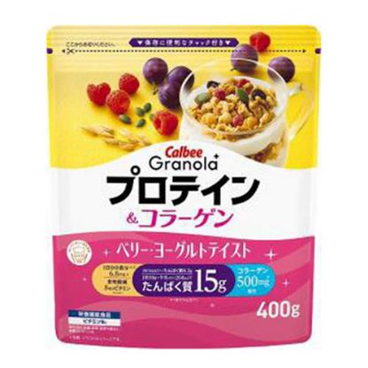 图片 日本卡乐B谷物营养麦片  23年春新配方  蛋白质胶原蛋白配合400g