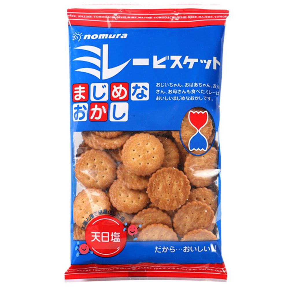 图片 野村煎豆天日盐美乐饼 120g 赏味期限2026.01