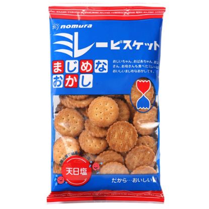 图片 野村煎豆天日盐美乐饼 120g 赏味期限2026.01