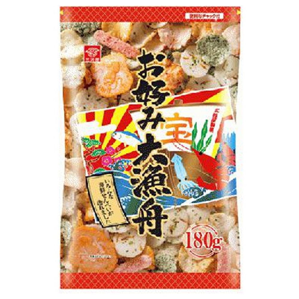 图片 日式大渔船风味虾片 家庭大包装 160克