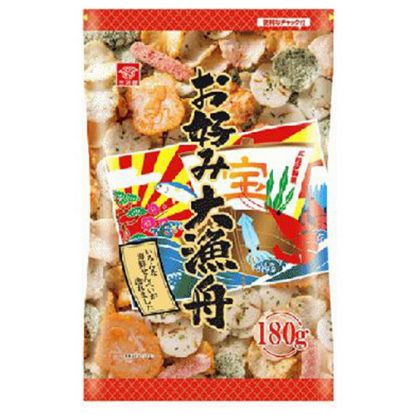 图片 日式大渔船风味虾片 家庭大包装 160克