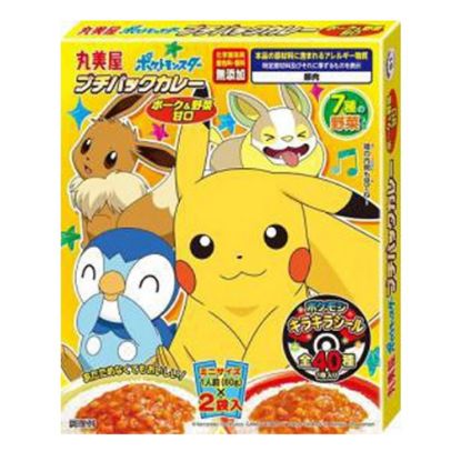 图片 丸美屋  Pokemon Instant Curry (Retort Pouch) Pork & Vegetable (Mild) 120g赏味期限24.12