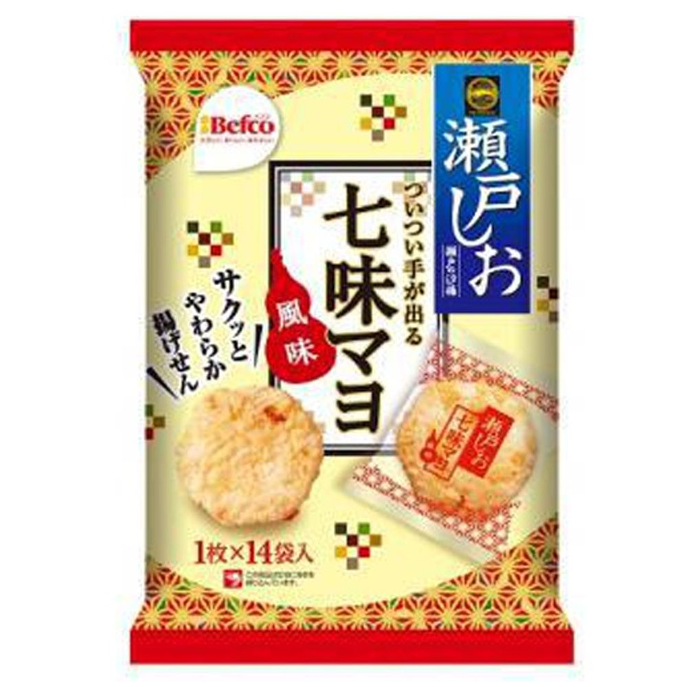 图片 栗山米果   瀨戶汐揚仙貝-美乃滋風味[期間限定] 72.8g 赏味期限2024.03.03