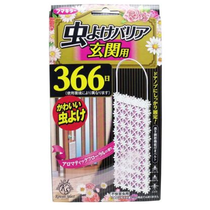 图片 Fumakilla象球牌 フマキラー  悬挂式强力驱蚊器  366日用   （花香）