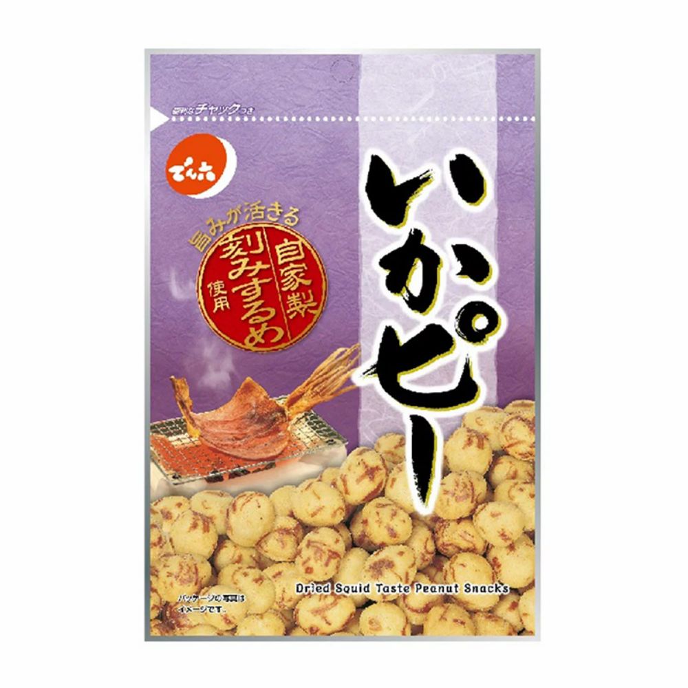 图片 豆果子[北海道魷魚風味] でん六 51g 赏味期限：2024.09.15