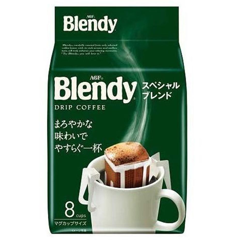 图片 AGF BLENDY 挂耳咖啡 深度烘焙 原味 8袋入 赏味期限：2024.10.05