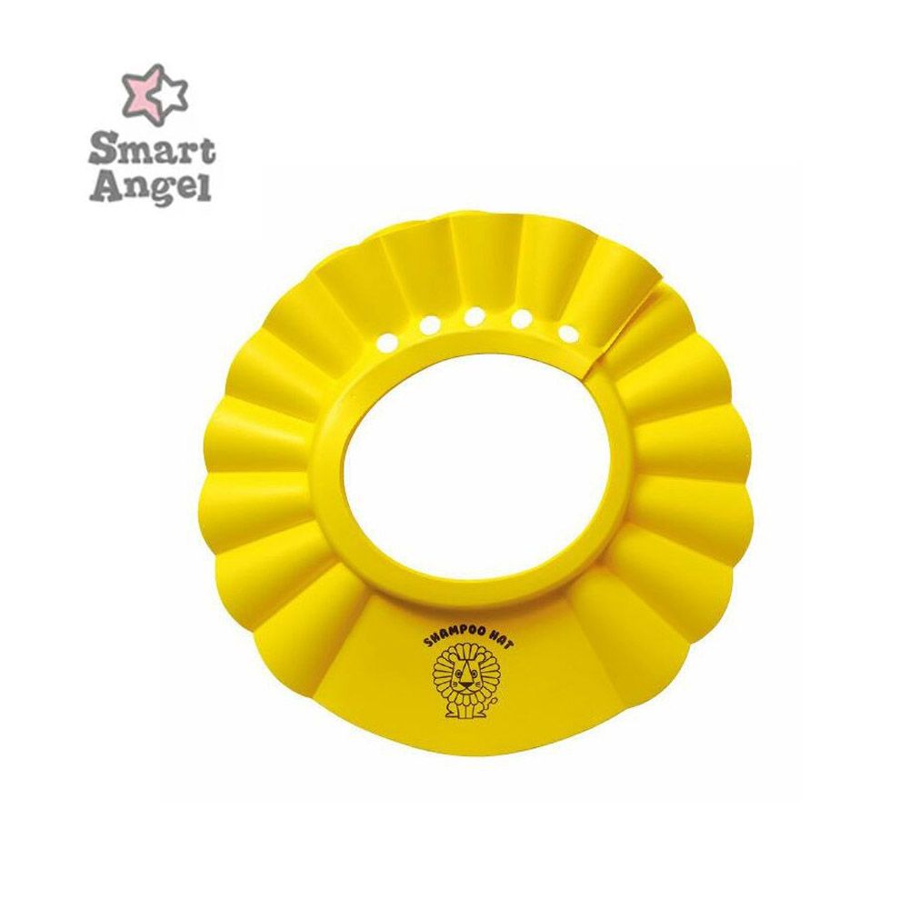 图片 西松屋婴儿淋浴帽5档可调节防水护耳 黄色