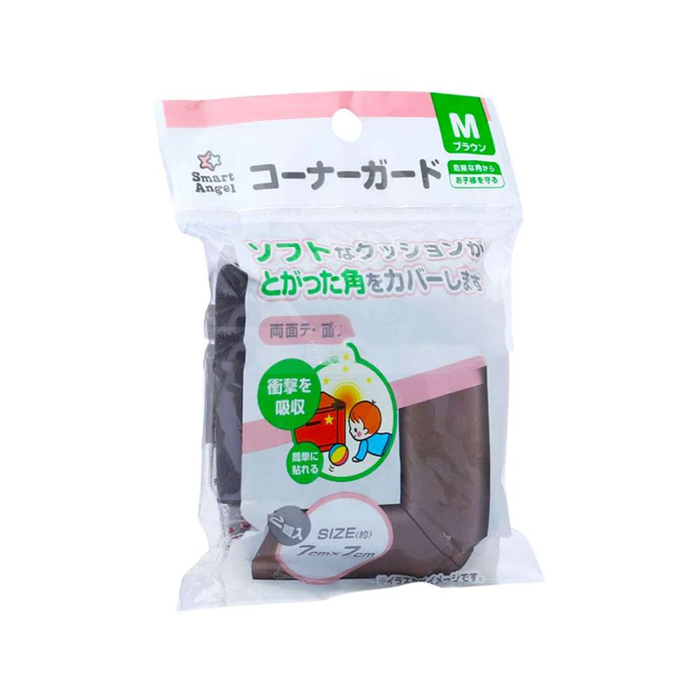 图片 西松屋儿童家具角落防碰撞条 2个（7CM*27CM 棕色）