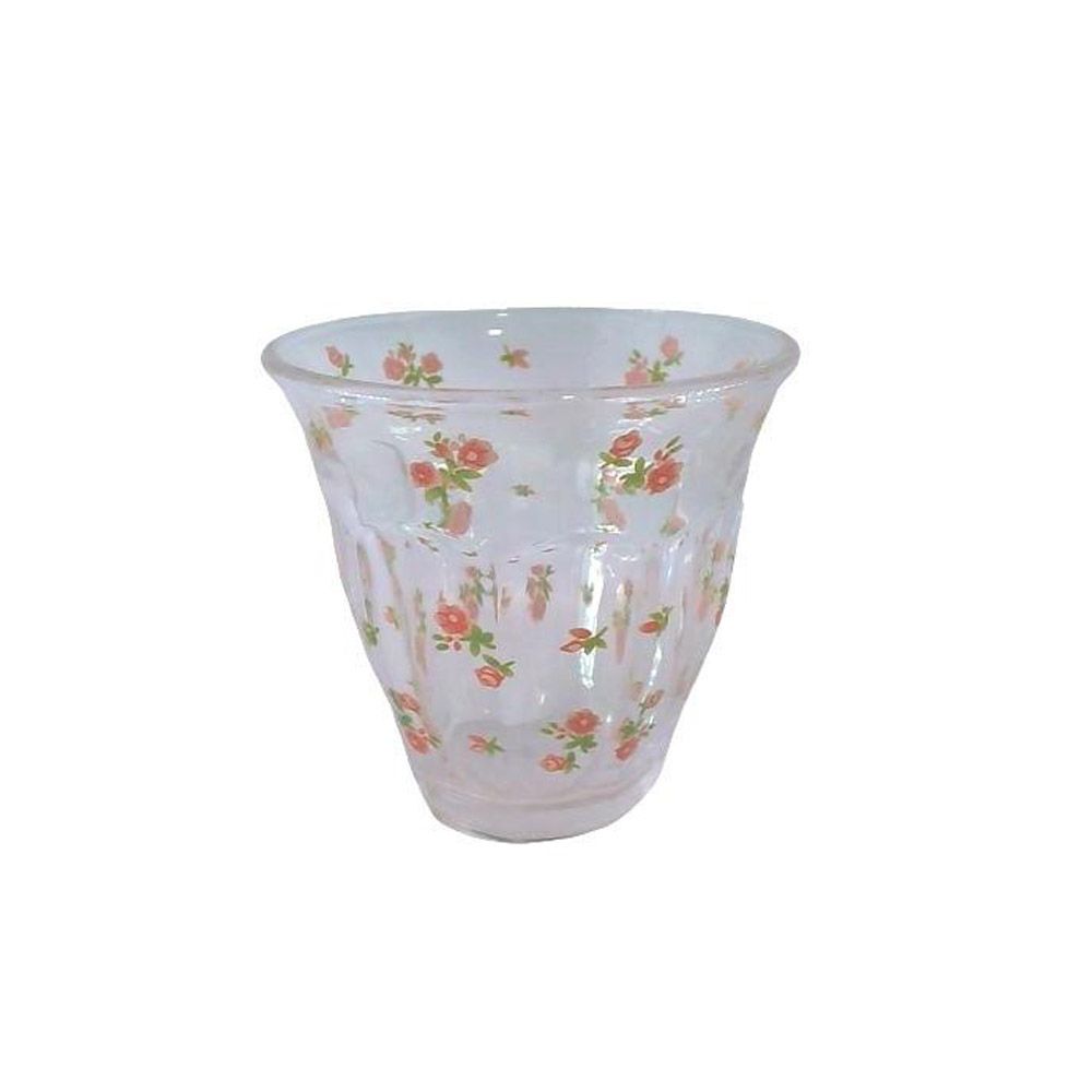 图片 小花玻璃杯