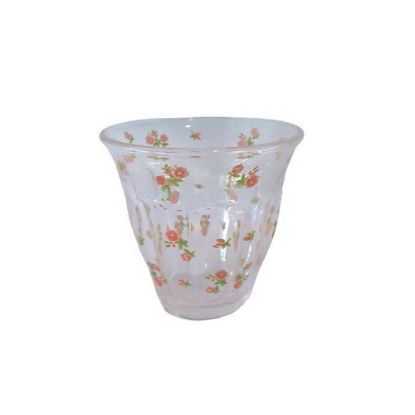 图片 小花玻璃杯