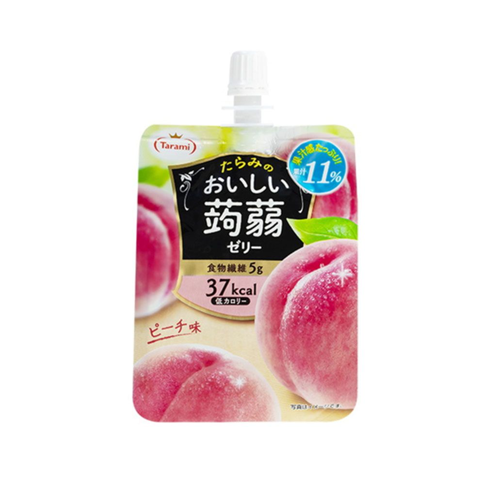 图片 Tarami 達樂美 蒟蒻  150g 低卡果凍飲   水蜜桃
