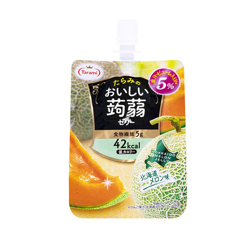 图片 Tarami 達樂美 蒟蒻  150g 低卡果凍飲   北海道哈密瓜