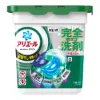 图片 期限限定 售完无补 P&G日本宝洁新款强力洗净   屋内速干除菌4D洗衣凝珠 11颗        绿色  