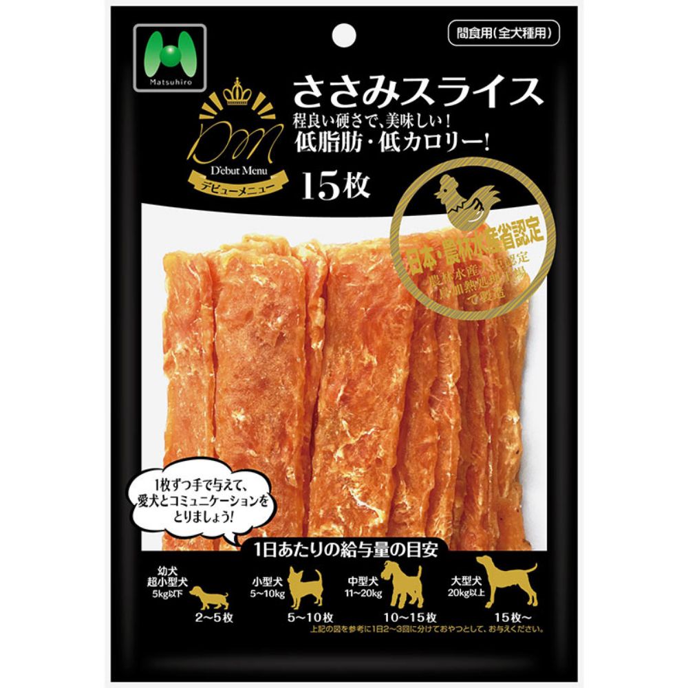 图片 D'ebutMenu ささみスライス 15枚鸡肉条