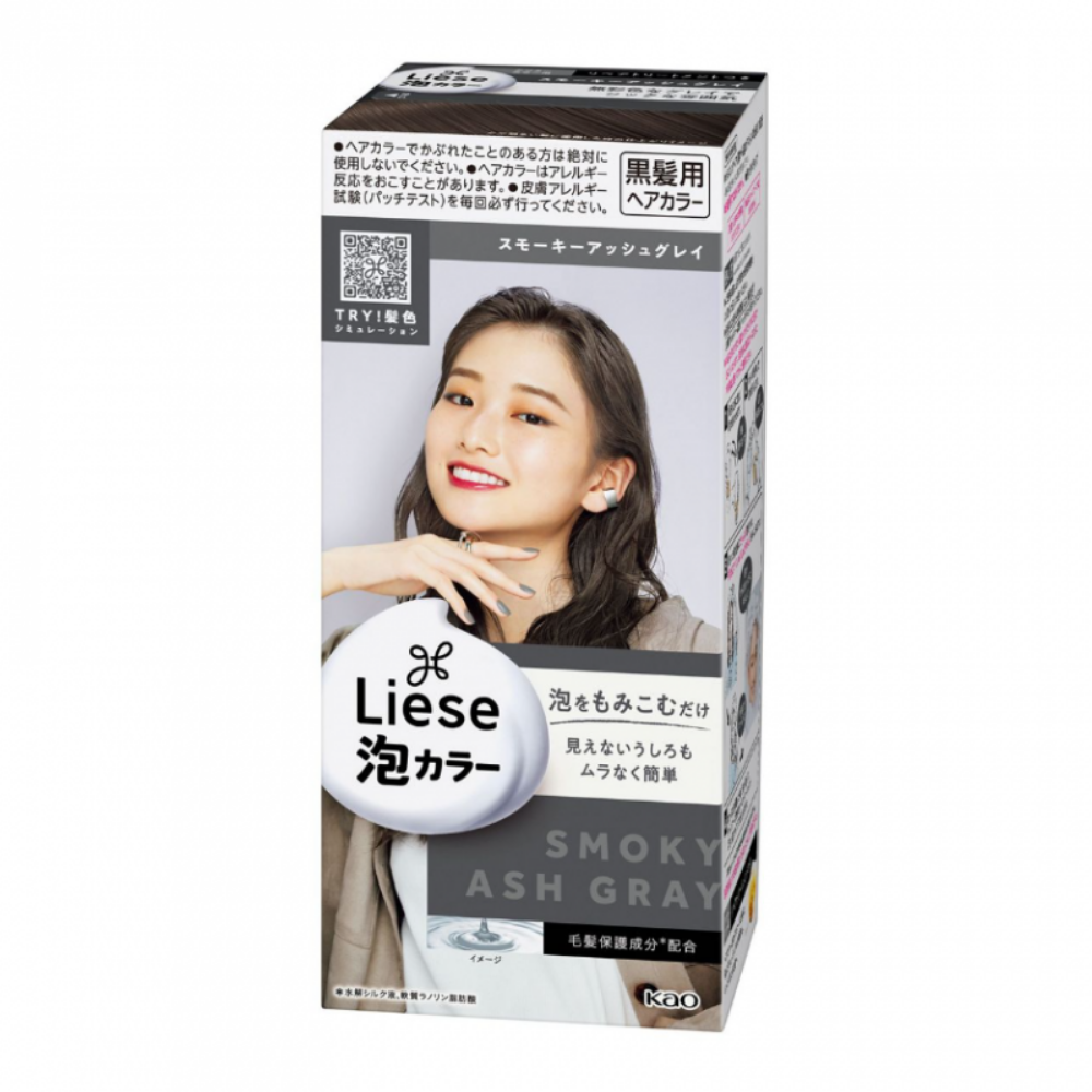 图片 花王KAO  PRETTIA泡沫染发剂   烟灰棕