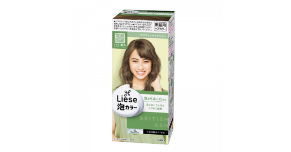 图片 花王KAO  Liese Prettia 泡泡染髮劑 (英国灰)