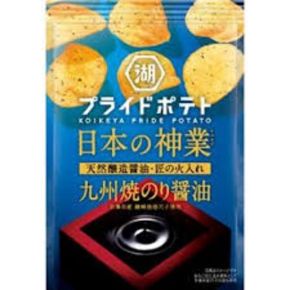 图片 湖池屋日本九州酱油味52g 赏味期限2025.12