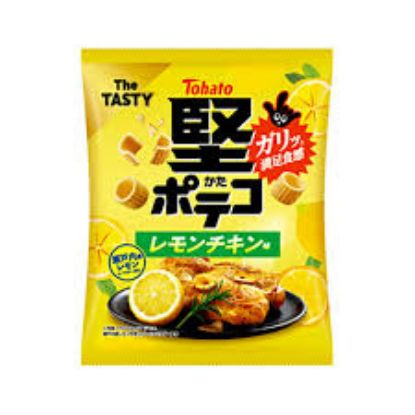 图片 Tohato桃哈多柠檬胡椒味厚切网格状薯片土豆片赏味期限2025.12
