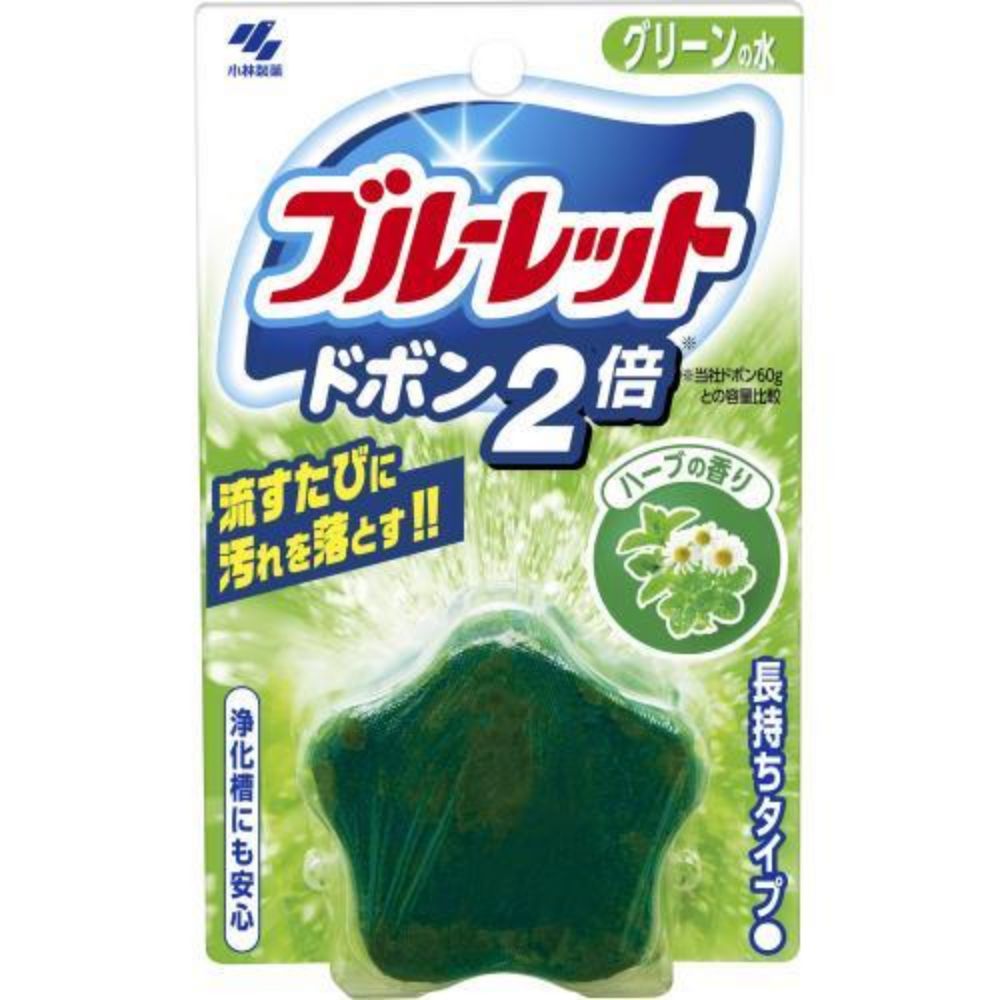 图片 小林制药洁厕块日本马桶水箱用洁厕灵清洁剂除菌消臭洁厕宝绿泡泡