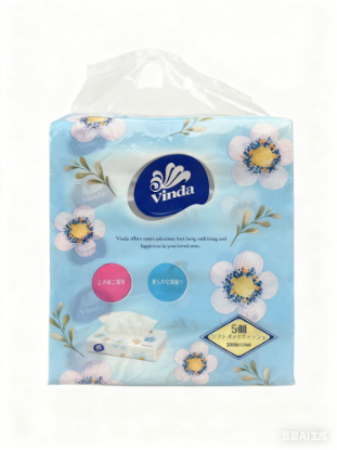 图片 维达 2层出口日本150枚软包抽纸  5包入750抽