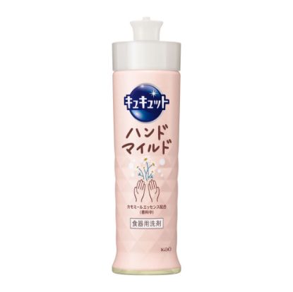 图片 花王KAO.  中性 抑菌 高效去油漬 護手 洗碗精 (洋甘菊粉)230ml