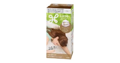 图片 Liese 泡沫染发剂 – 棉花糖棕色 (Marshmallow Brown)