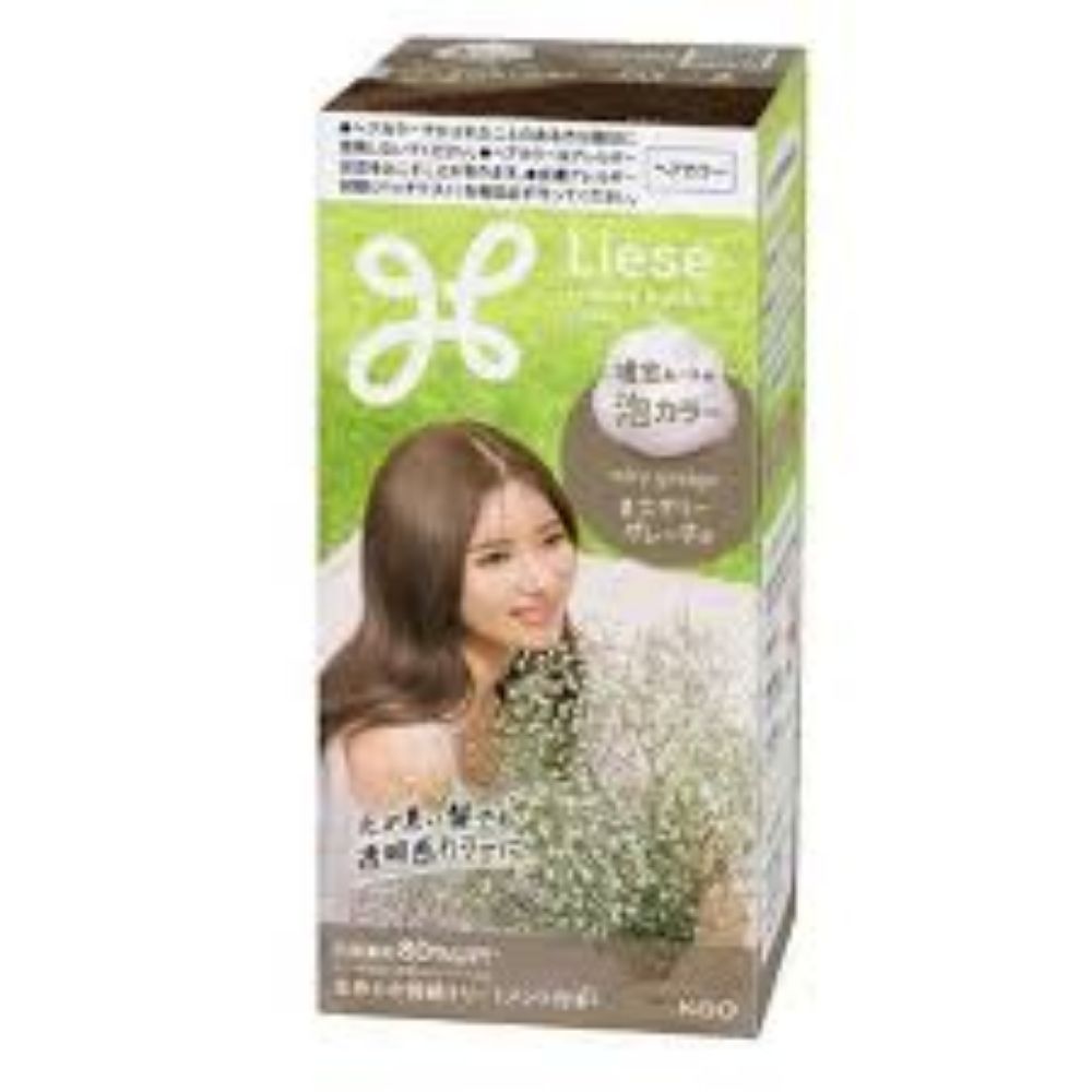 图片 Liese 泡沫染发剂 轻盈灰米色