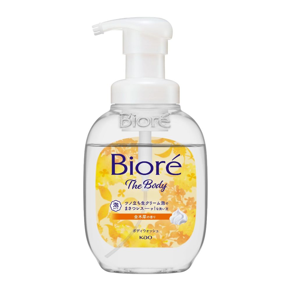 图片 Biore The Body 泡沫型沐浴露 金木犀香- 桂花香型 540ml（按压瓶）