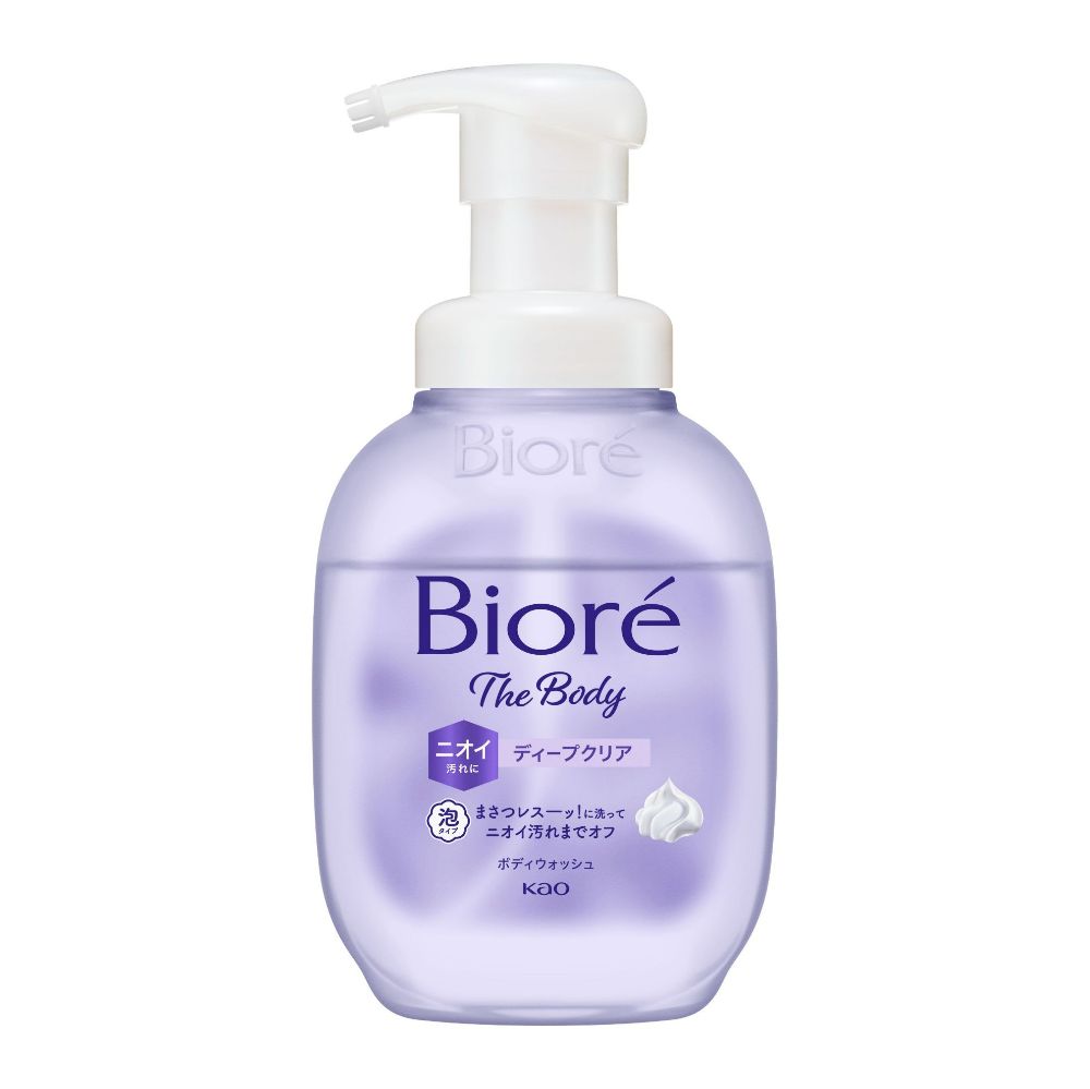 图片 Biore The Body 泡沫型沐浴露 深层清洁型 540ml（按压瓶）