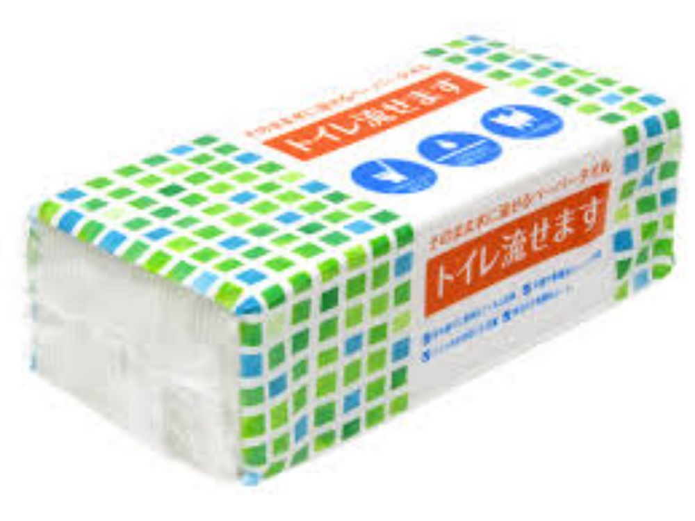 图片 【可直接冲入马桶】可溶性纸巾（100张装
