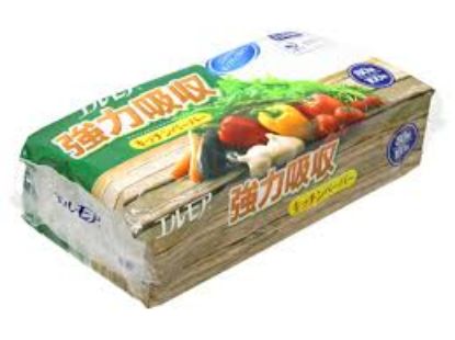 图片 【吸水吸油，一擦即净！】Ellemore 强力吸收厨房纸巾（160张 / 80组）