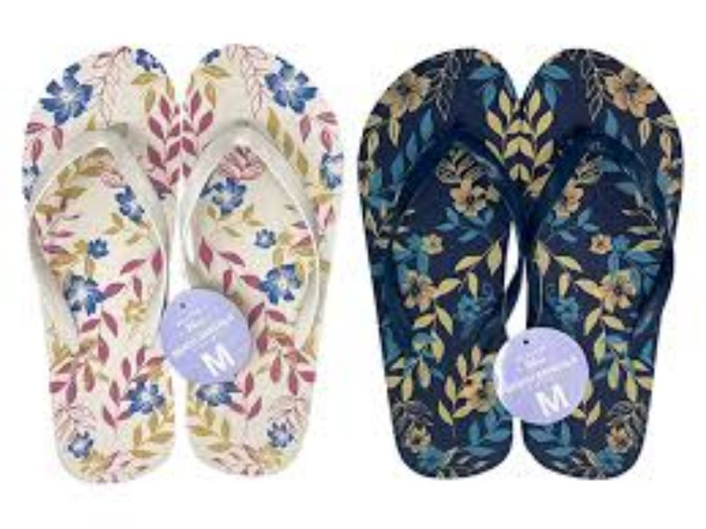 图片 【海边、休闲两用】夏威夷风人字拖鞋（M码）花色随机