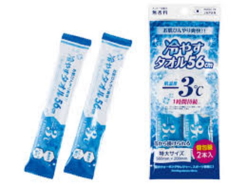 图片 【清凉爽快，可挂于脖子！】冷却毛巾 56cm