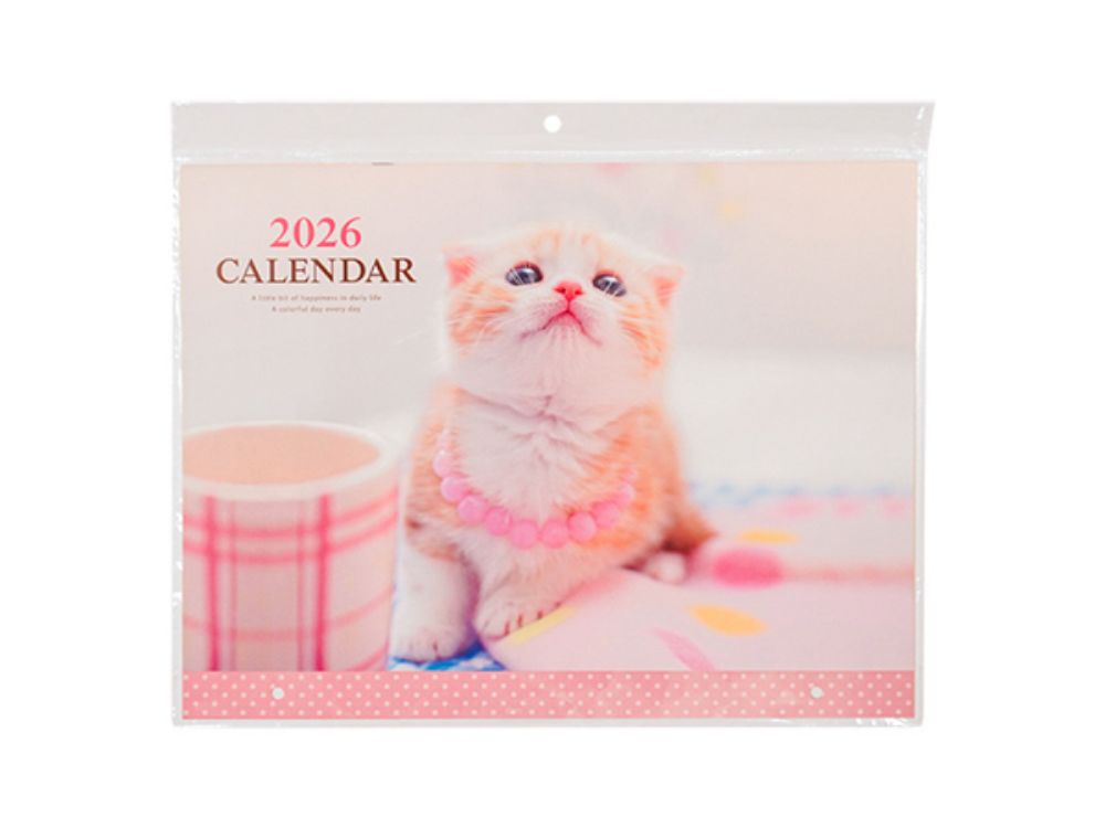图片 【2026 年日历】2026 猫咪写真 B3 对开日历