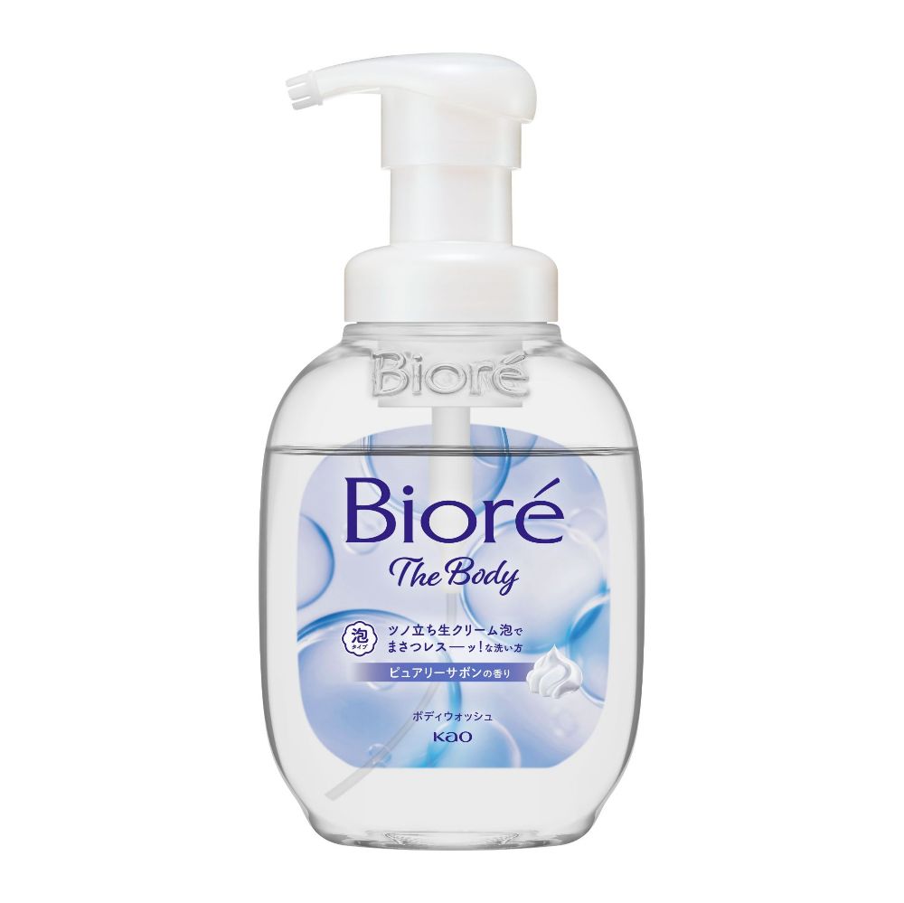 图片 Biore The Body 泡沫型沐浴露 纯净皂香型 540ml（按压瓶）