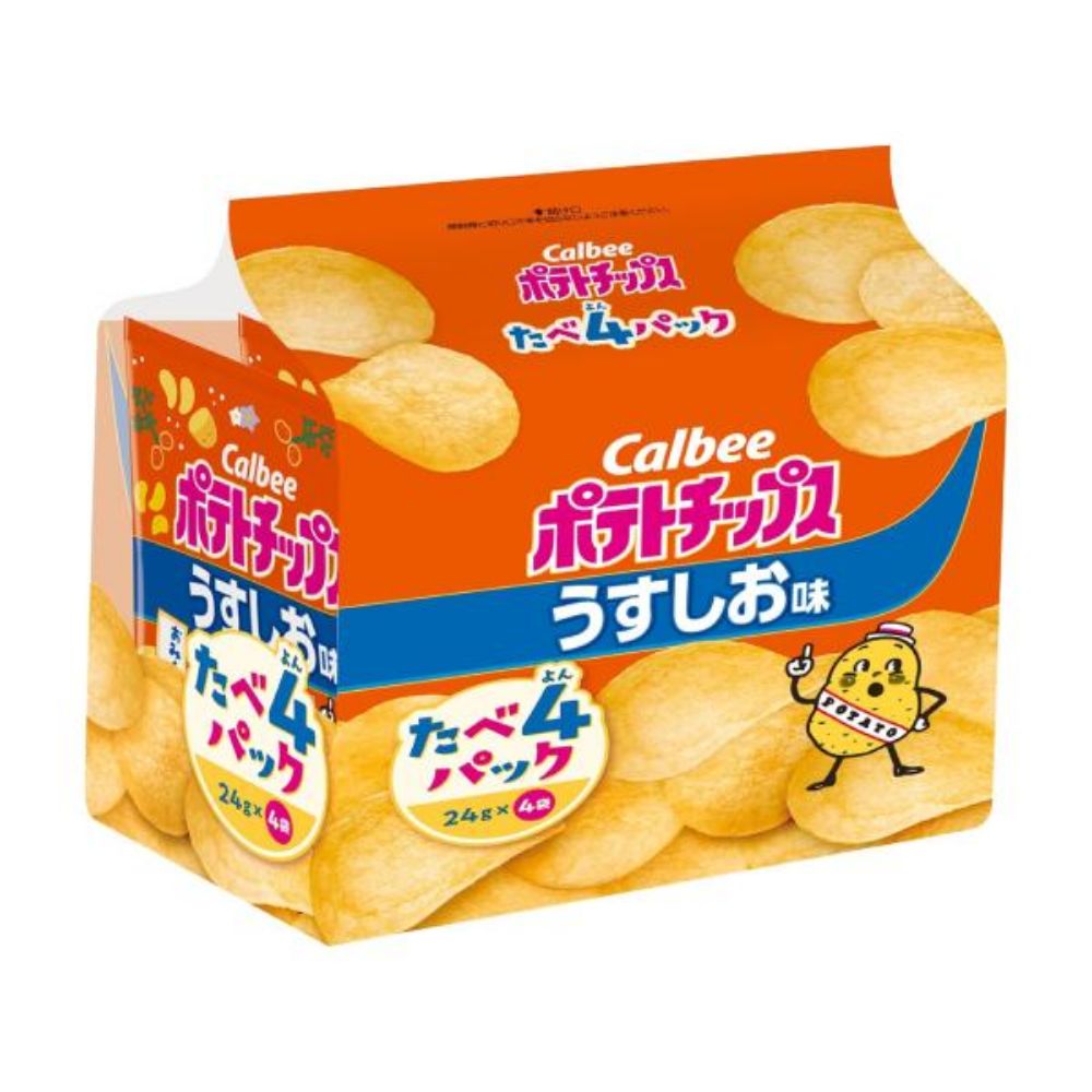 图片 卡乐比轻盐味薯片（4小袋）赏味期限2026.03