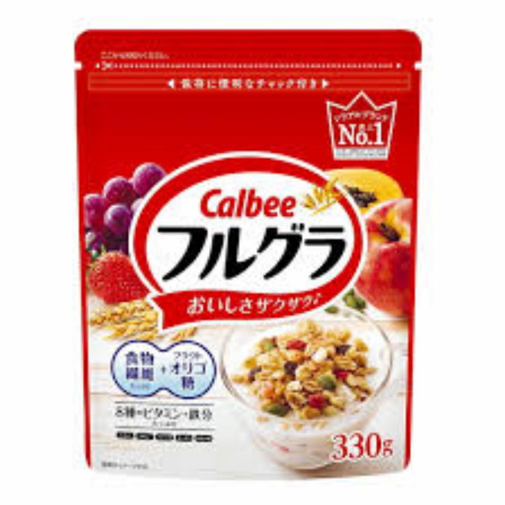 图片 日本卡乐比-水果谷物营养麦片330g（New Product – Launched 01 March）