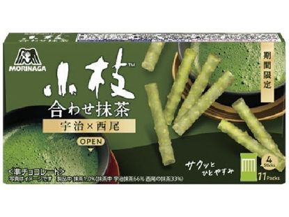 图片 日本森永小枝（混合抹茶味）1月27日新上市产品