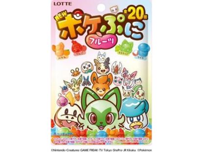 图片 Pokepuni-乐天宠物小精灵水果軟糖80g(袋裝)