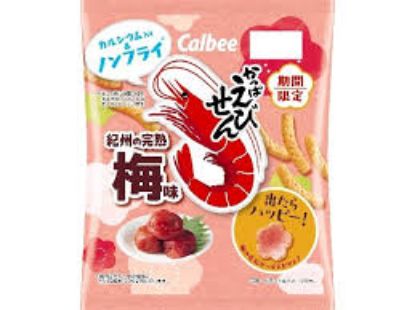 图片 卡乐比卡帕虾条 紀州完熟梅味