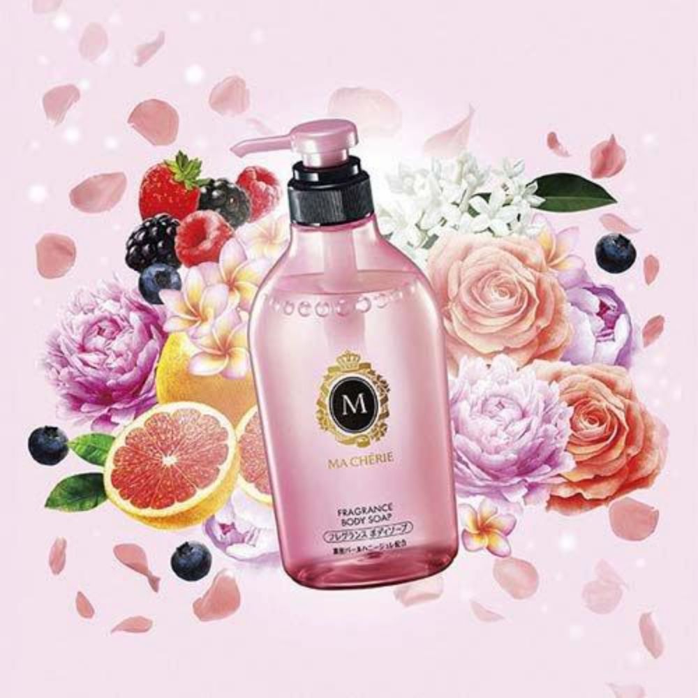 图片 SHISEIDO资生堂 MA CHERIE 玛馨妮花语香水芳香沐浴露 450ml
